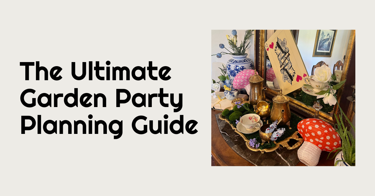 garden party ideas for adults